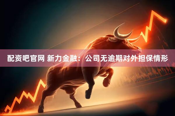 配资吧官网 新力金融：公司无逾期对外担保情形