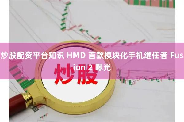 炒股配资平台知识 HMD 首款模块化手机继任者 Fusion 2 曝光